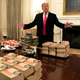 Illustration for article titled Trump served 1,000 “hamberders” to national champion football team